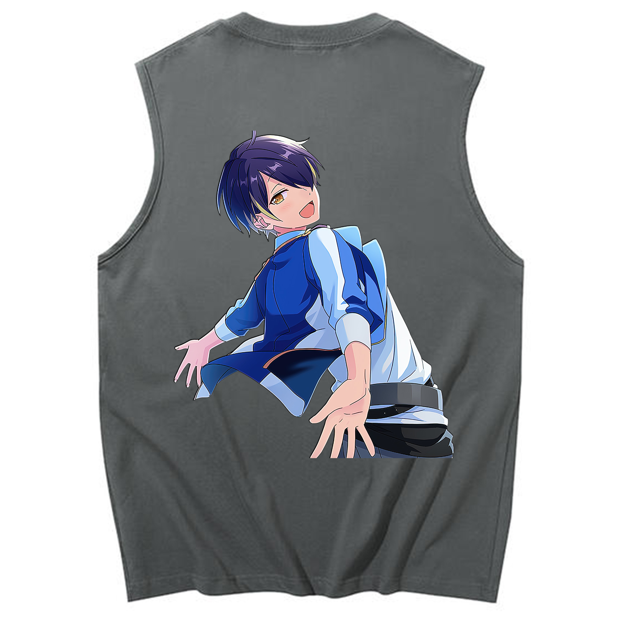 （画像用） あんさんぶるスターズ! Ensemble Stars コットン100％タンクトップ（背面プリント）